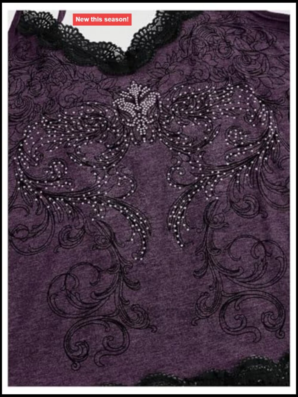 Lace Trim Grunge Fairy Sleeveless Camisole Top Y2k Slim Fit - Picture 4 of 5